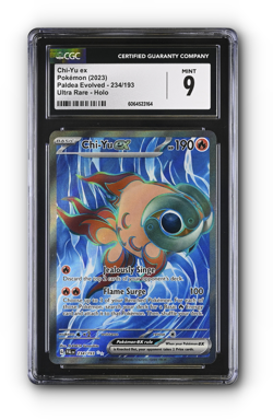 POKEMON Chi-Yu ex 234/193 Sv02: Paldea Evolved Holo CGC 9 - Image 1