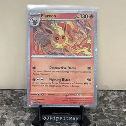 Flareon (Cosmos Holo, #167) - Holof SV - Scarlet & Violet Promo Cards NM Pokemon - Image 1
