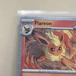 Flareon (Cosmos Holo, #167) - Holof SV - Scarlet & Violet Promo Cards NM Pokemon - Image 3