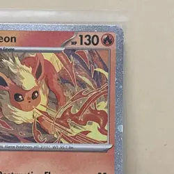 Flareon (Cosmos Holo, #167) - Holof SV - Scarlet & Violet Promo Cards NM Pokemon - Image 4