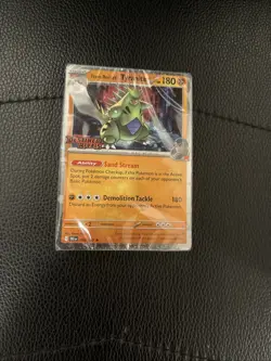 Destined Rivals Tyranitar Build & Battle Promo deck Sealed Pokemon Prerelease - Image 1