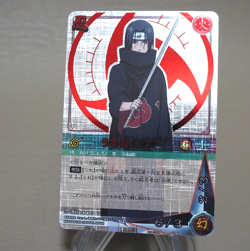 NARUTO CARD GAME Itachi Uchiha Nin-365 Silver BANDAI Ninja NM-EX Japanese n168 - Image 3