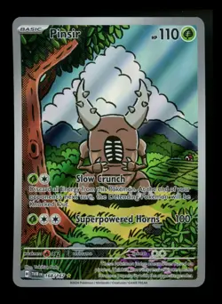 Pinsir 168/167 Twilight Masquerade 2024 IR Holo Rare Pokemon Card TCG - Image 1