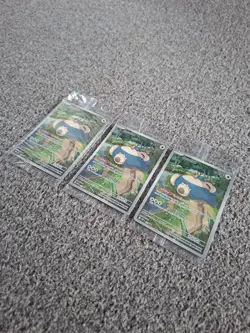 3x SEALED Snorlax SVP051 Pokemon Promo Card ETB Elite Trainer Box 151 SVP en 051 - Image 3
