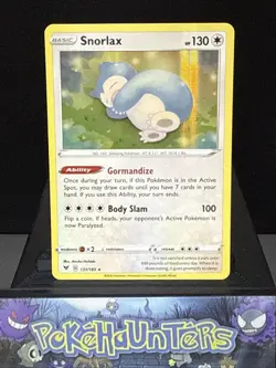 Pokemon Card Snorlax 131/185 Vivid Voltage Holo Rare Near Mint - Image 1