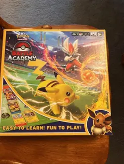 Pokemon Battle Academy Trading Card Board Game + 30 extra cards -open Box - Image 1