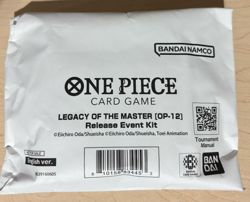 One Piece Card Game Legacy of the Master OP-12 Release Event Kit - Sealed - Image 1