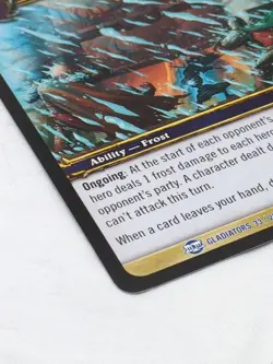 World Of Warcraft TCG Gladiators Blizzard Rare Card 33/208 - Image 3