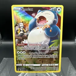 Snorlax TG10/TG30 Lost Origin Trainer Gallery Ultra Rare Pokemon Card NM - Image 1