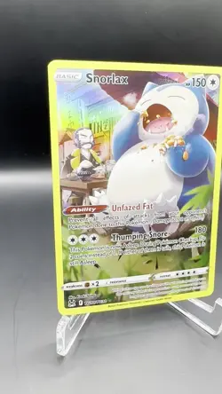 Snorlax TG10/TG30 Lost Origin Trainer Gallery Ultra Rare Pokemon Card NM - Image 2