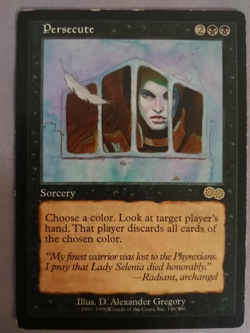 Persecute - MP - MTG Urza's Saga - Image 1