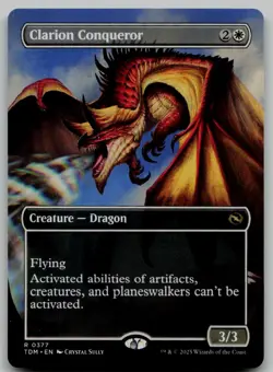 Clarion Conqueror (Borderless) R Tarkir: Dragonstorm 377 NM - Image 1