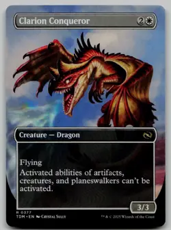 Clarion Conqueror (Borderless) R Tarkir: Dragonstorm 377 NM - Image 2