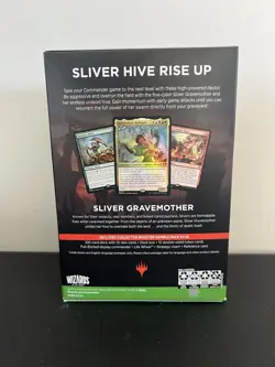 New and Sealed x 1 Commander Masters Commander Deck - Sliver Swarm MTG Preconstr - Image 2