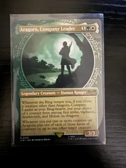 Aragorn, Company Leader (Showcase) R Universes Beyond: The Lord of the Rings: Ta - Image 1