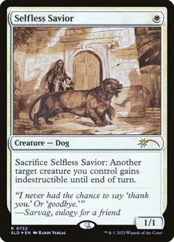 Selfless Savior (#732) - Foil Secret Lair NM MTG - Image 1