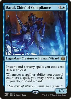 Baral, Chief of Compliance - Foil AER NM MTG - Image 1