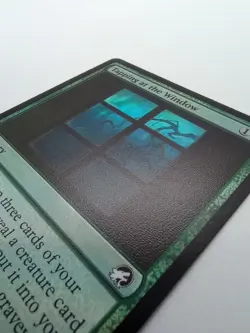 MTG Errors - Texture - Midnight Hunt *FOIL* C Tapping at the Window #201 - Image 3