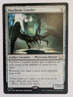 Psychosis Crawler Commander: March of the Machine - MTG RARE - Image 1