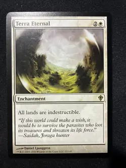 MTG - Terra Eternal Worldwake - NM Unplayed - Image 1