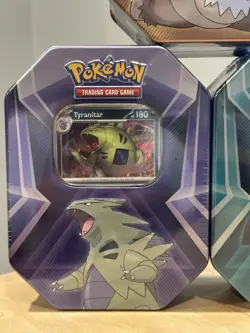 Pokemon TCG: Triple Whammy Tins Lot Of 3 Complete Set New Factory Sealed - Image 3