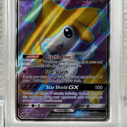 Pokemon 2019 S&M Unified Minds Collection Promo Full Art JIRACHI GX #79a - PSA 9 - Image 3