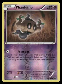 Phantump 64/122 Common Reverse Holo NM Pokemon XY - BREAKpoint - Image 1