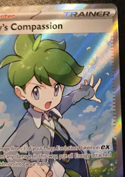 Wally's Compassion 176/132 Full Art Ultra Rare Mega Evolution Pokemon TCG - Image 3