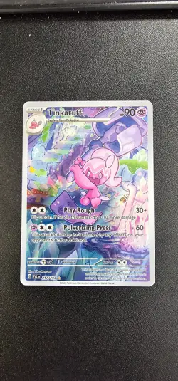 Pokemon Tinkatuff Scarlet & Violet Paldea Evolved 217/193 Illustration Rare NM - Image 1