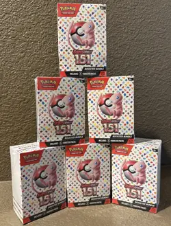 Pokemon TCG Scarlet and Violet 151 Booster Bundle (Set Of 6) - Image 1