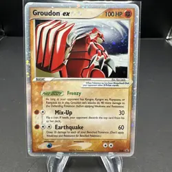 Pokemon Groudon EX 038 Holo Black Star Promo 2006 Near Mint Condition - Image 1