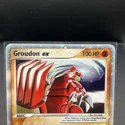Pokemon Groudon EX 038 Holo Black Star Promo 2006 Near Mint Condition - Image 3
