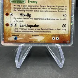 Pokemon Groudon EX 038 Holo Black Star Promo 2006 Near Mint Condition - Image 4
