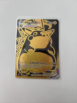 Pikachu VMAX TG29/TG30 Pokemon Lost Origin Trainer Gallery Secret Rare Gold NM - Image 1