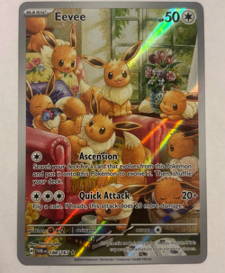 Pokemon TCG Eevee 188/167 Sv06: Twilight Masquerade Holo - Image 1