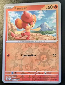 Pansear 022/191 Reverse Holo Common Scarlet & Violet: Surging Sparks Pokemon TCG - Image 1