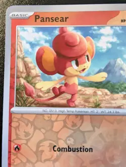 Pansear 022/191 Reverse Holo Common Scarlet & Violet: Surging Sparks Pokemon TCG - Image 2