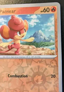Pansear 022/191 Reverse Holo Common Scarlet & Violet: Surging Sparks Pokemon TCG - Image 3