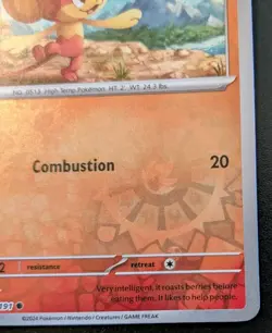 Pansear 022/191 Reverse Holo Common Scarlet & Violet: Surging Sparks Pokemon TCG - Image 5