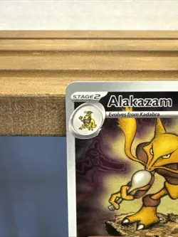 Stamped Alakazam MEP 009 Mega Evolutions Black Star Promo Pokemon Center - Image 2