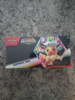 Pokemon Prismatic Evolutions Surprise Box New Sealed. Fast Shipping. - Image 1