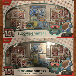 2 Pack | Pokemon TCG 151 Blooming Waters Premium Collection Factory Sealed - Image 2