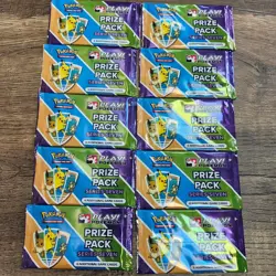 Play! Pokemon Prize Pack Series 7 *FACTORY SEALED* Booster Packs lot of 10 - Image 1