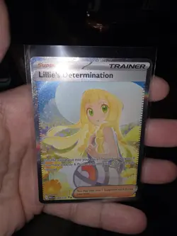 Lillie's Determination 184/132 SIR Mega Evolutions Pokemon NM - Image 3
