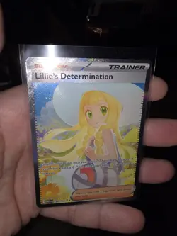 Lillie's Determination 184/132 SIR Mega Evolutions Pokemon NM - Image 4