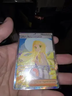 Lillie's Determination 184/132 SIR Mega Evolutions Pokemon NM - Image 5