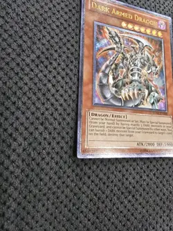 Yu-Gi-Oh! Dark Armed Dragon TU06-EN000 Ultimate Rare Near Mint - Image 2
