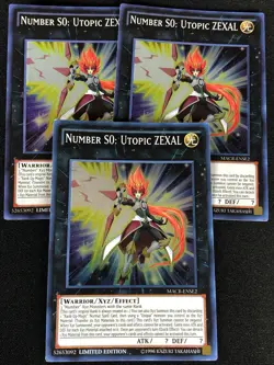 YUGIOH NUMBER S0 UTOPIC ZEXAL MACR-ENSE2 SUPER X3 (NM) - Image 1