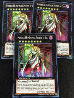 YUGIOH NUMBER 88 GIMMICK PUPPET LEO CT10-EN013 SUPER X3 (NM) - Image 1
