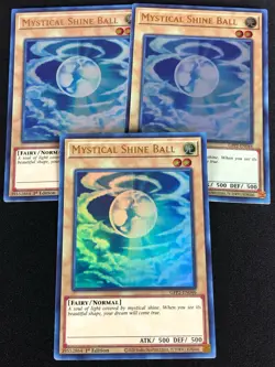 YUGIOH MYSTIC SHINE BALL GFP2-EN046 1ST ULTRA X3 - Image 1